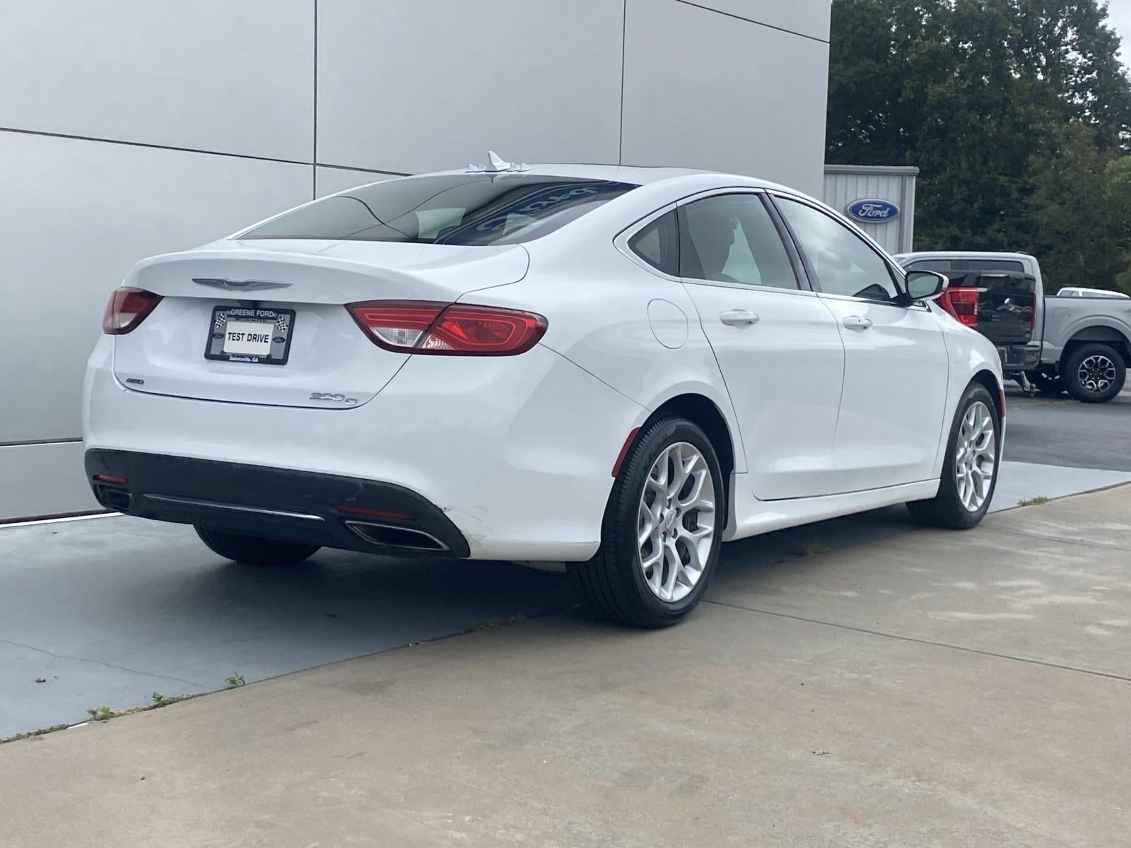 2016 Chrysler 200 4dr Sdn C AWD