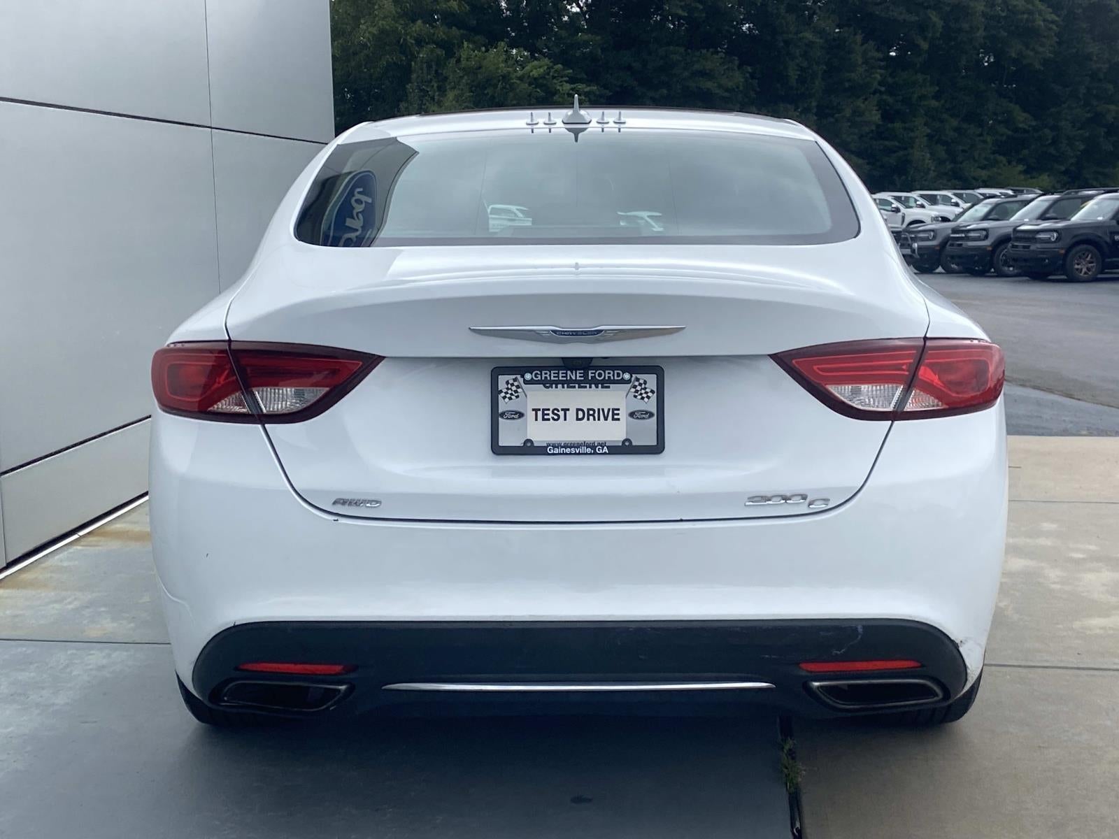 2016 Chrysler 200 4dr Sdn C AWD