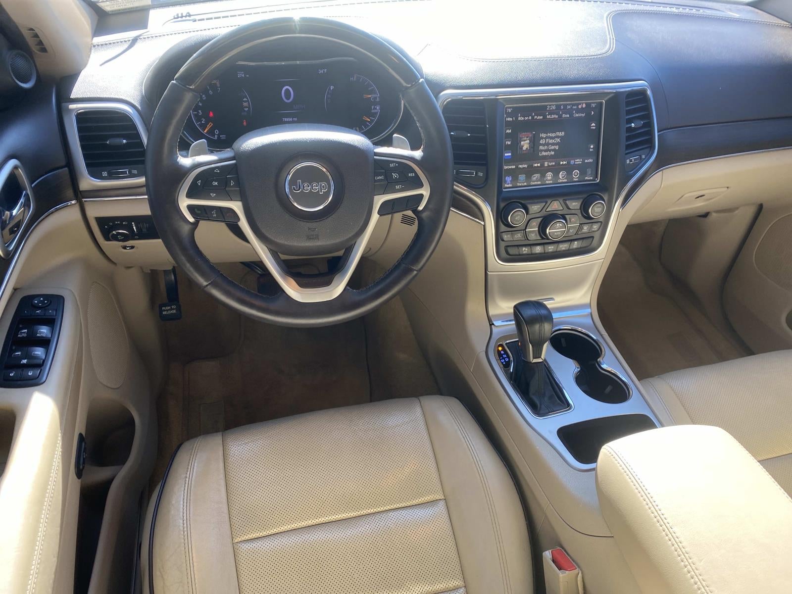 2017 Jeep Grand Cherokee Overland 4x2