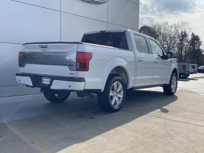 2020 Ford F-150 Platinum 4WD SuperCrew 5.5' Box