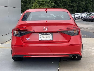 2022 Honda Civic Sedan Sport CVT