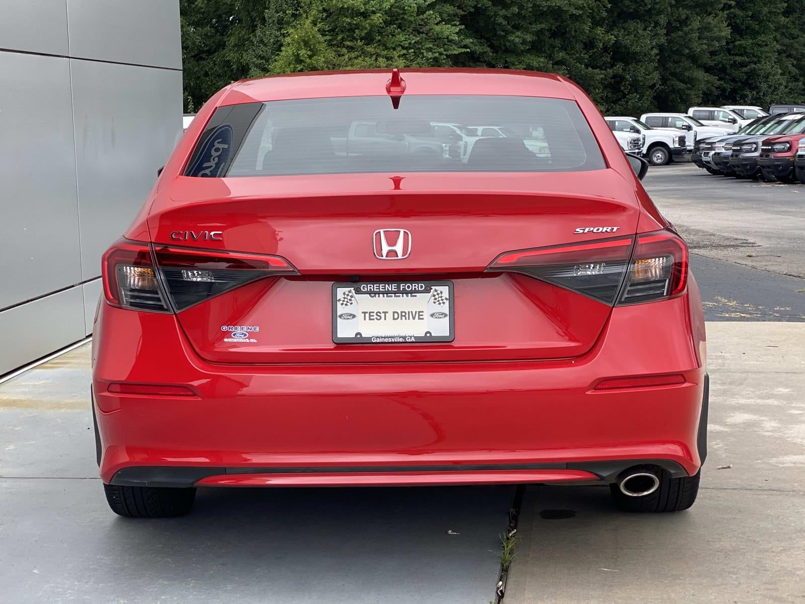 2022 Honda Civic Sedan Sport CVT