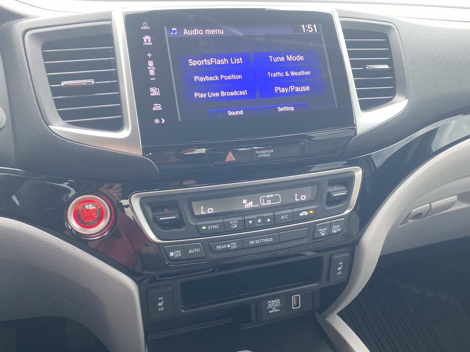 2019 Honda Ridgeline RTL-E AWD