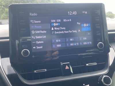 2022 Toyota Corolla SE CVT (Natl)