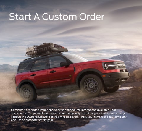 Start a custom order | Greene Ford Company in Gainesville GA